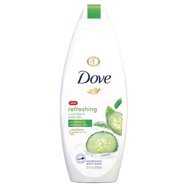 JAB. DOVE LIQ DW PEPINO FRASCO 650 ML