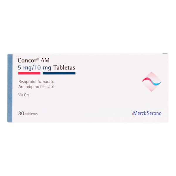 CONCOR AM 5MG/10MG 30 TABLETAS (A)