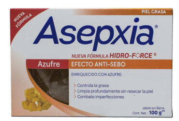 JABON ASEPXIA AZUFRE 100 GR(SF)