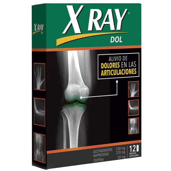X RAY DOL 12 TABLETAS(SF)