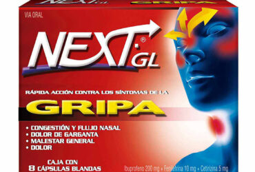 NEXT GL GRIPA 8 CAPSULAS BLANDAS(SF)
