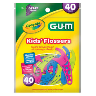 HILO DENTAL GUM FLOSSER CRAYOLO 40 UND