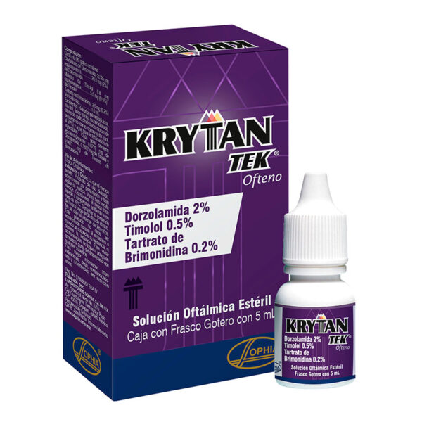KRYTANTEC OFTENO 5 ML(3%+)(A)(PAE)(PDB)