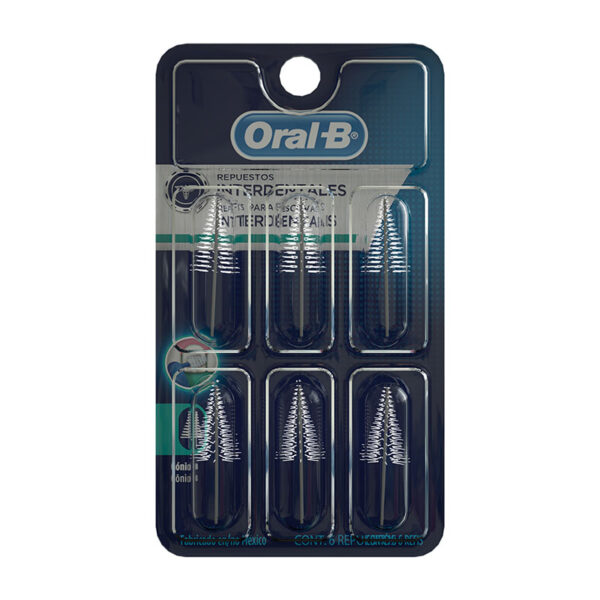 REPUESTO ORAL B CONICO 6 UDS
