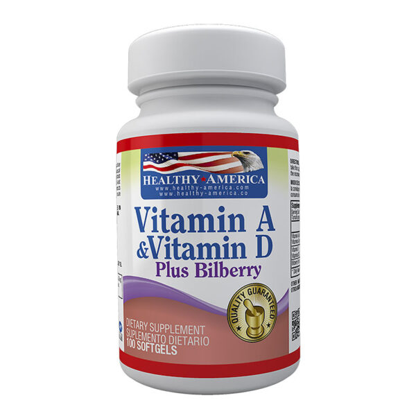 VITAMIN A Y D 100 SOFTGELS HEALTHY IVA