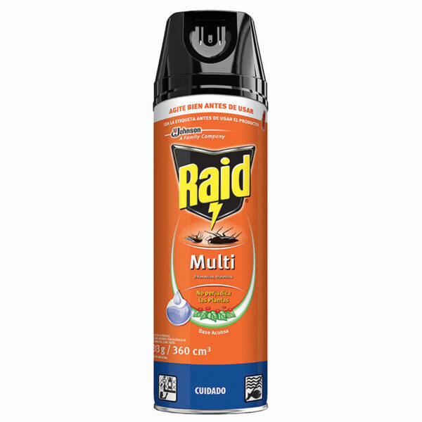 RAID SPRAY MULTI 360 ML