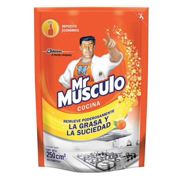 MR MUSCULO COCINA NARANJA 250 ML DOYPACK
