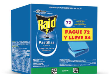 RAID PASTILLAS 84 UNIDADES
