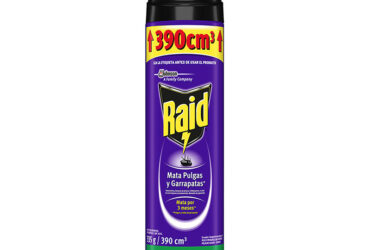 RAID SPRAY MATA PULGAS 390 ML