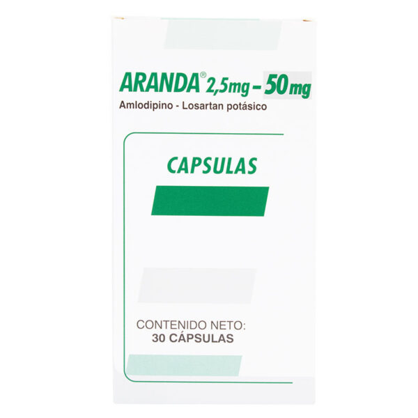 ARANDA 50 MG 30 CAPSULAS  (A)
