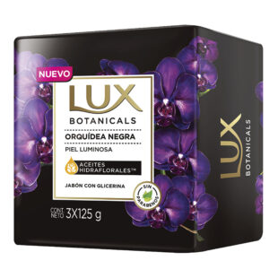 3 JAB.LUX ORQUIDEA NEGRA 125 GRAMOS