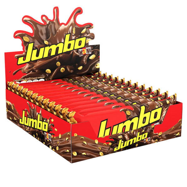 CHOCOLATINA JUMBO MANI GDE 12 UND 1240