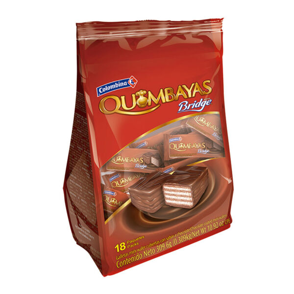 GALLETA QUIMBAYA BRIDGE 18 UNIDADES