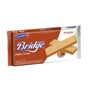 GALLETAS WAFFER BRIDGE AREQUIPE 71GR