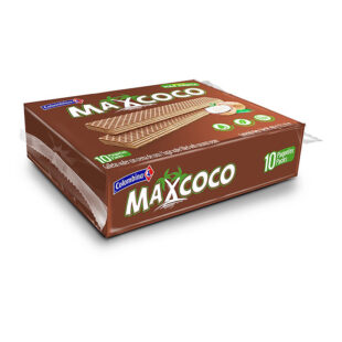 GALLETA MAX COCO WAFER 10 UNIDADES