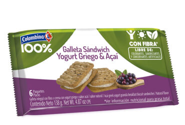 GALLETA SANDWICH YOGURT GRIEGO ACAI 6UDS