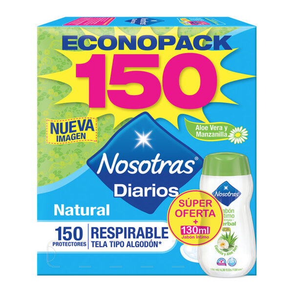 PROT.NOSOTRAS RESP.150UDS+JAB.CORP.P.E