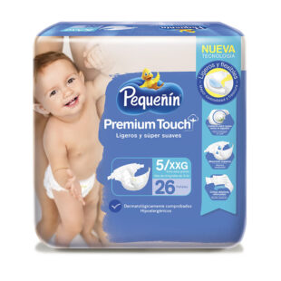 PAN.PEQUENIN PREMIUM TOUCH ET.5XXG 26UDS