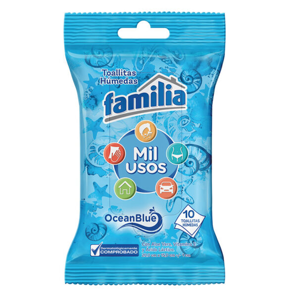 PAN.HUM.FAMILIA ACTIVE MIL USOS 10 UND