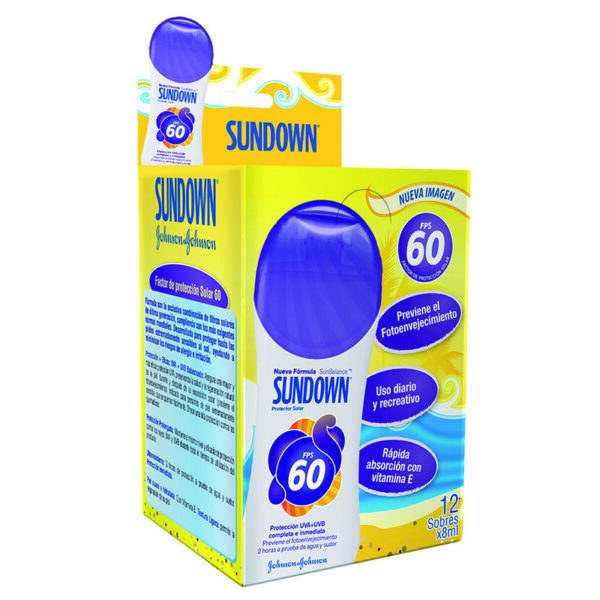 BLOQ.SUNDOWN SPF 60 DISPLAY 12 UDS