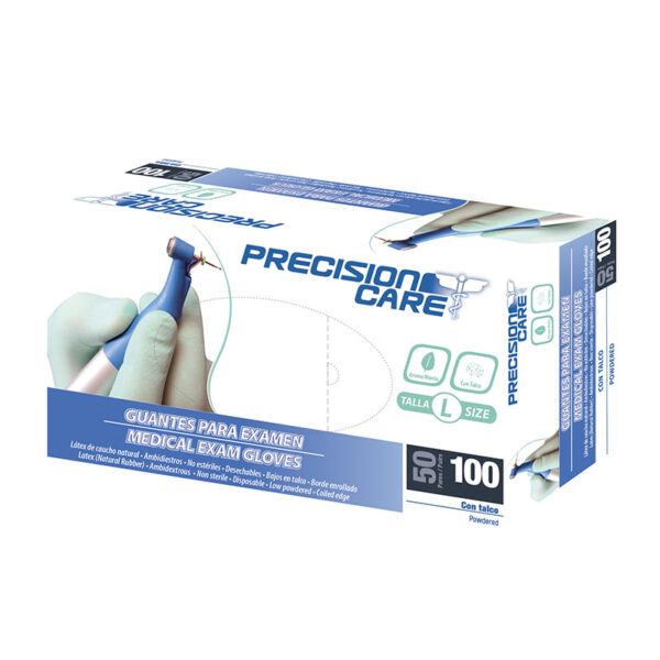 GUANTE PRECISION CARE MENTA L 100 UDS
