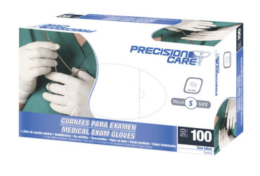 GUANTE DESECH.PRECISION LATEX 100 UND S