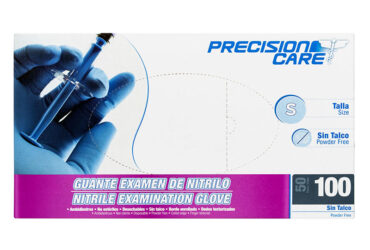 GUANTE DE NITRI.PRESICION AZUL S 100 UDS