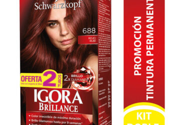 IGORA BRILLANCE D.T 688 ROJO RUBI