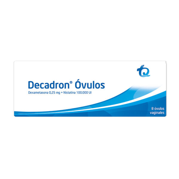 DECADRON NISTATINA 8 OVULOS
