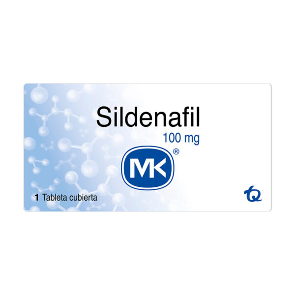 SILDENAFIL 100 MG 1 TABLETA MK