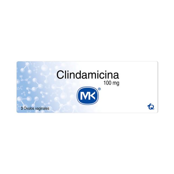 CLINDAMICINA 100 MG 3 OVULOS MK