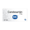 CANDESARTAN 8 MG 30 TABLETAS MK (P)16848