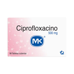 CIPROFLOXACINA 500 MG 10 TBS MK