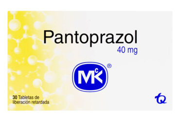 PANTOPRAZOL 40 MG 30 TABLETAS MK (PAE)