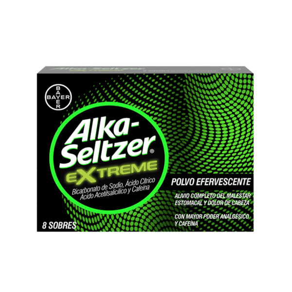 ALKA SELTZER EXTREME 8 SOBRES