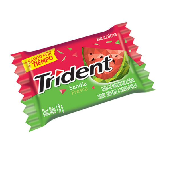 CHICLE TRIDENT SANDIA TWIST 60 UND