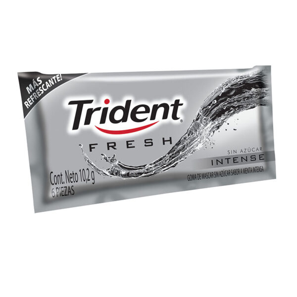 CHICLE TRIDENT FRESH INTENSE 18 UDS