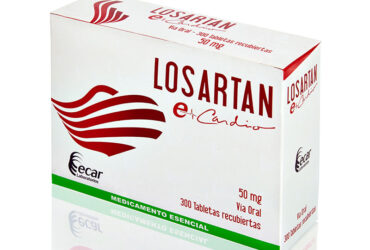 LOSARTAN 50 MG 300 TBS EC