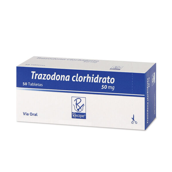 TRAZODONA 50 MG 50 TABLETAS RECIPE