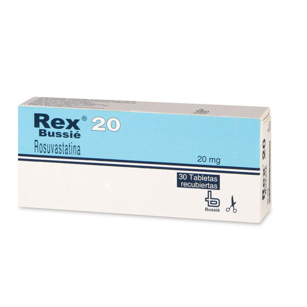 REX ROSUVASTATINA 20 MG 30 TBS (A)
