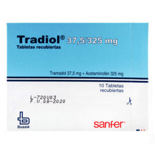 TRADIOL 10 TABLETAS