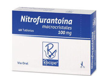 NITROFURANTOINA 100 MG 40 TABLETAS RC