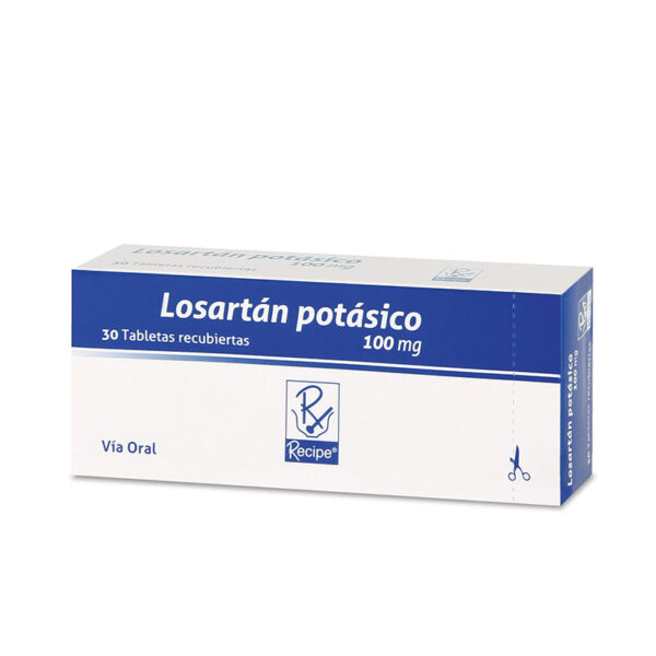 LOSARTAN 100 MG 30 TBS RC
