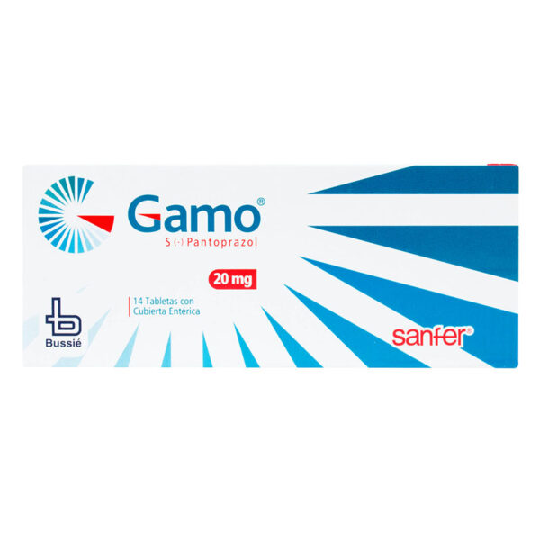 GAMO 20MG 14 TABLETAS RC