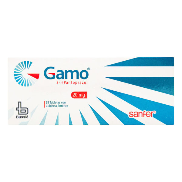 GAMO 20MG 28 TABLETAS RC