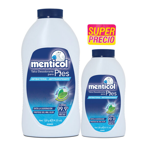 TALCO MENTICOL SPORT 120GR GTS 60GR
