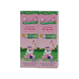 2 COLONIA ARRURRU NATUR.ROSADA 30 ML S.O