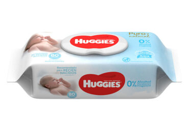 TOALLA HUGGIES RECIEN NACIDO 80 UDS