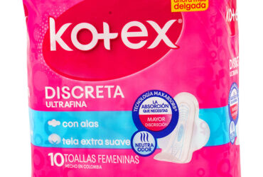TOA.KOTEX DISCRETA TELA 10 UND