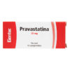 PRAVASTATINA 20 MG 10 TABLETAS GF